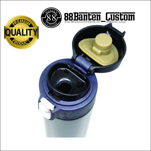 Tumbler Lock N Lock Custom Desain Grafir Nama dan Logo