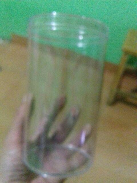 Toples Tabung Kecil Plastik Kue Permen Kacang Makanan 325gr Logo 319 1 Lusin - By Gosend