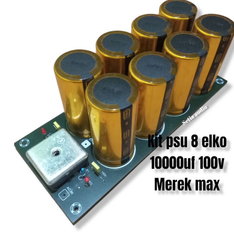 kit psu power supply 8 elko 10000uf 100v MAX