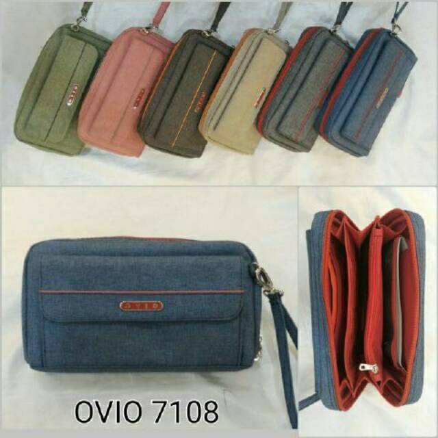 HPO ovio tas dompet pouch hp tas selempang ovio 7108 tas murah import