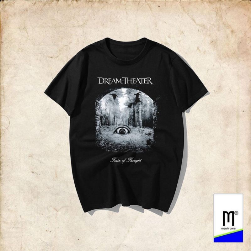 T-Shirt Dream Theater Train Of Thought (Oversized) Kaos Band Dream Theater / Kaos Musik Dream Theate