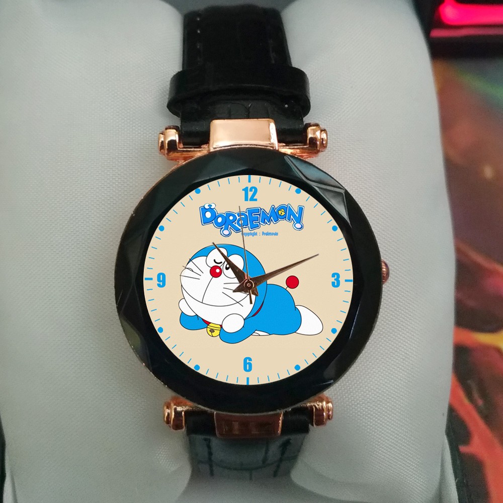 Jam Tangan Wanita Doraemon Custom