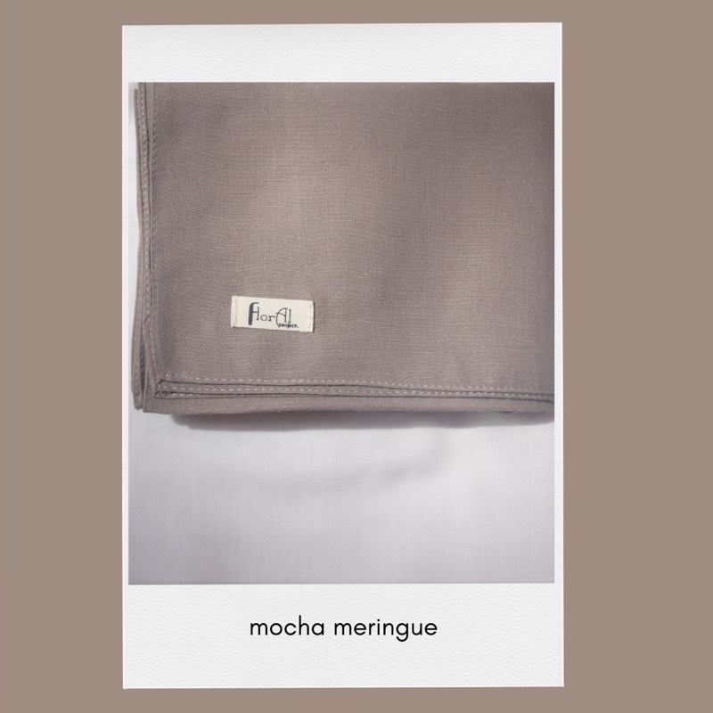 Qia Shawl Pashmina Voal Miracle-Mocha Meringue