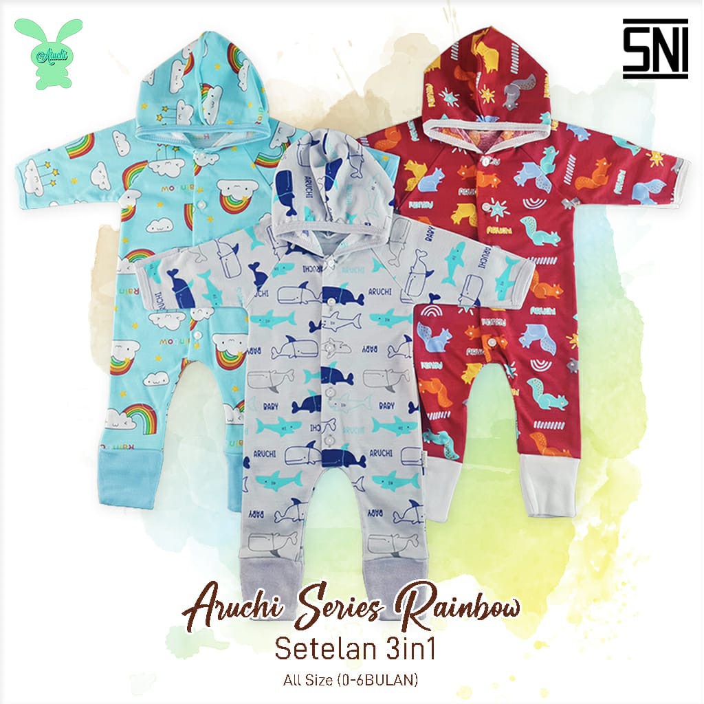 Aruchi Sleepwear / Piyama Bayi