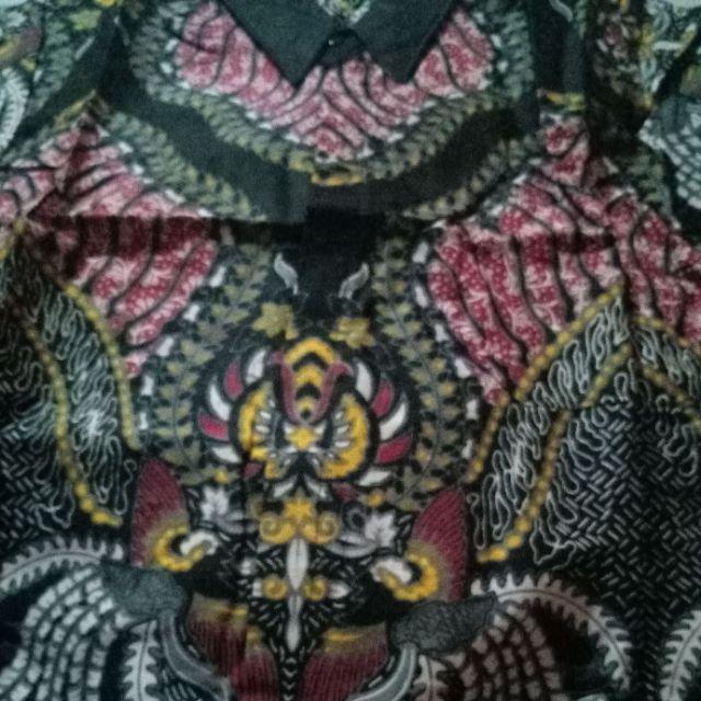 Kemeja Hem Batik Terviral Top 1 Di Shopee Original No Kw Ready Seragam Harga Grosir