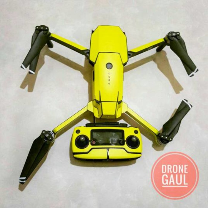 Sticker Drone Mavic Yellow Doff - Bdccea - Original Asli