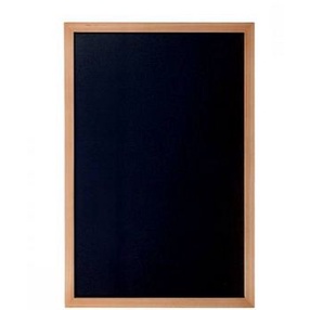 

WOODY CHALK BOARD INCLUDING WHITE CHALK MARKER, SECURIT / PAPAN TULIS