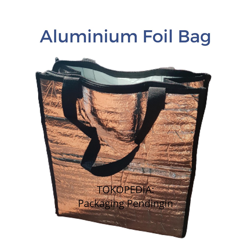 

Aluminium Foil Bag / Tas Bekal Tahan Dingin Panas / Delivery Bag