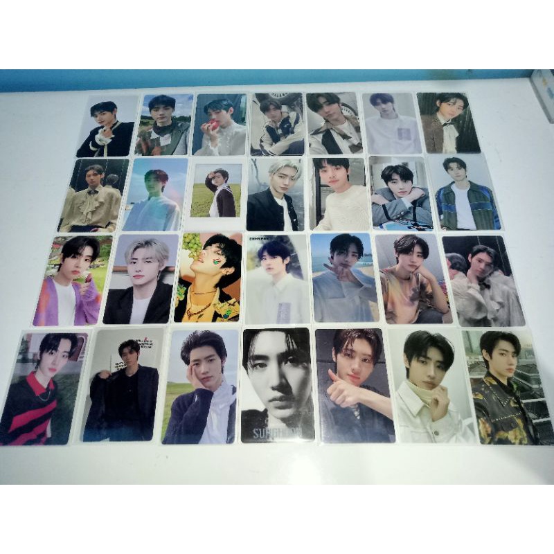 SUNGHOON ENHYPEN PHOTOCARD / PC SH ENHA / BORDER : DAY ONE DUSK DAWN BDO APEL APPLE KETUPAT / BORDER