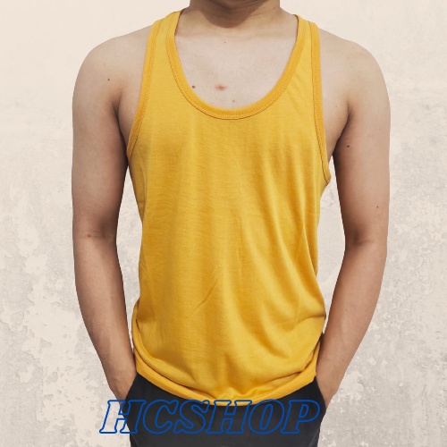 Singlet Polos Pria Dewasa Singlet Dewasa Cowok Cewek Cotton Combed Kualitas Premium Adem