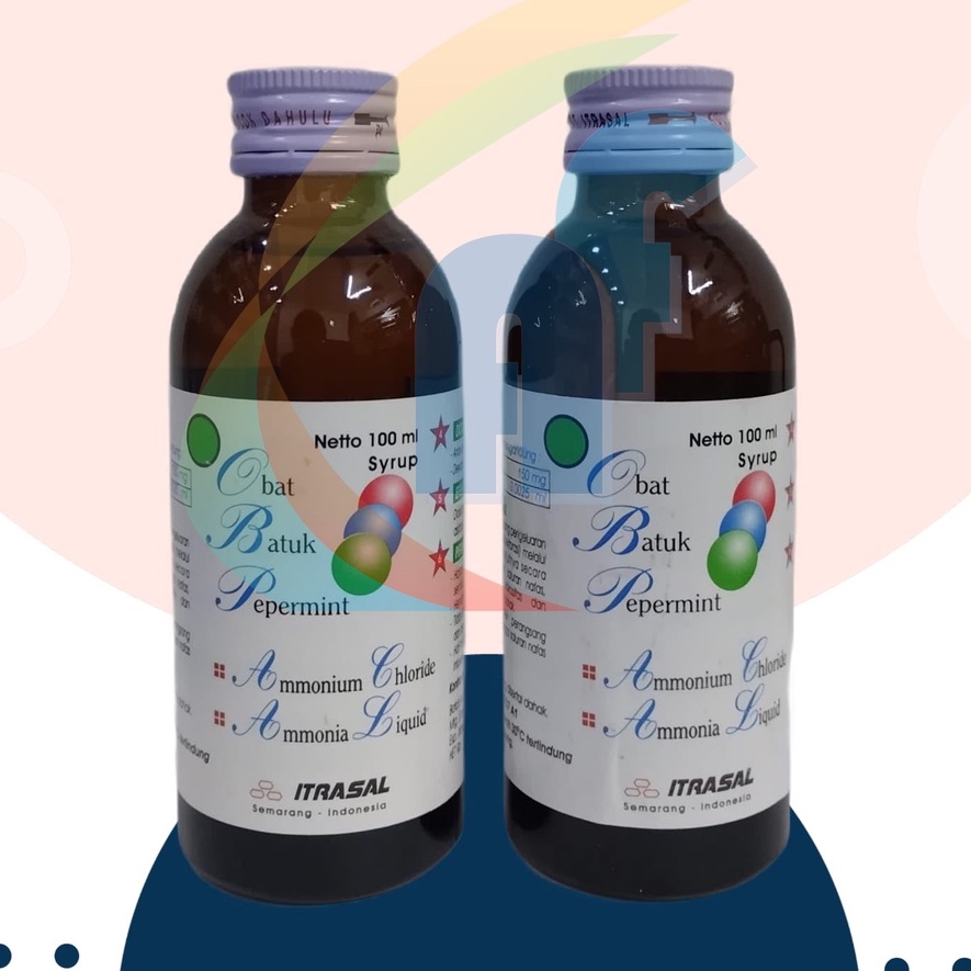 OBAT BATUK PEPERMINT SIRUP ITRASAL