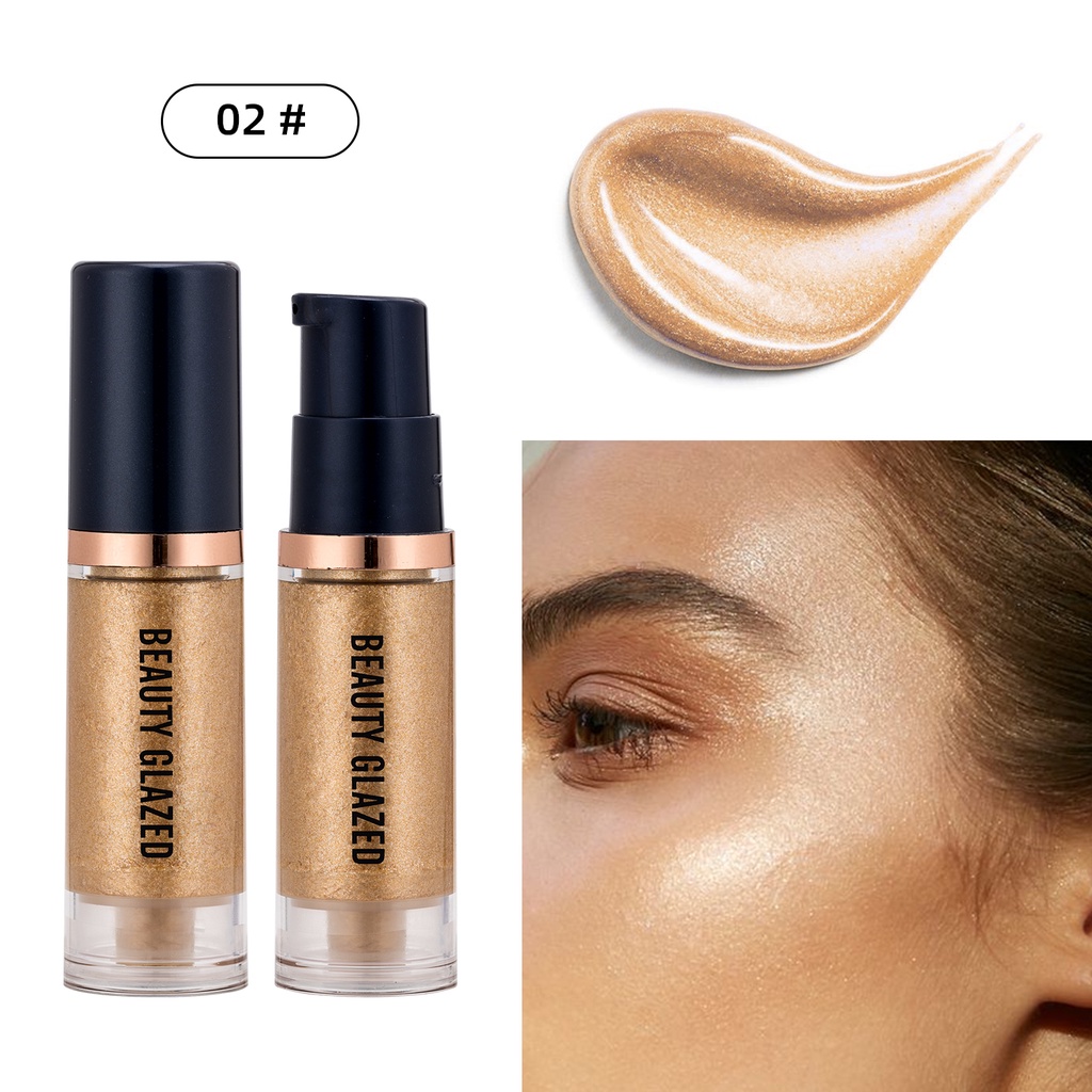 Beauty Glazed Liquid Hilighter Murah Hilighter Cair Termurah Shimer Hilighter