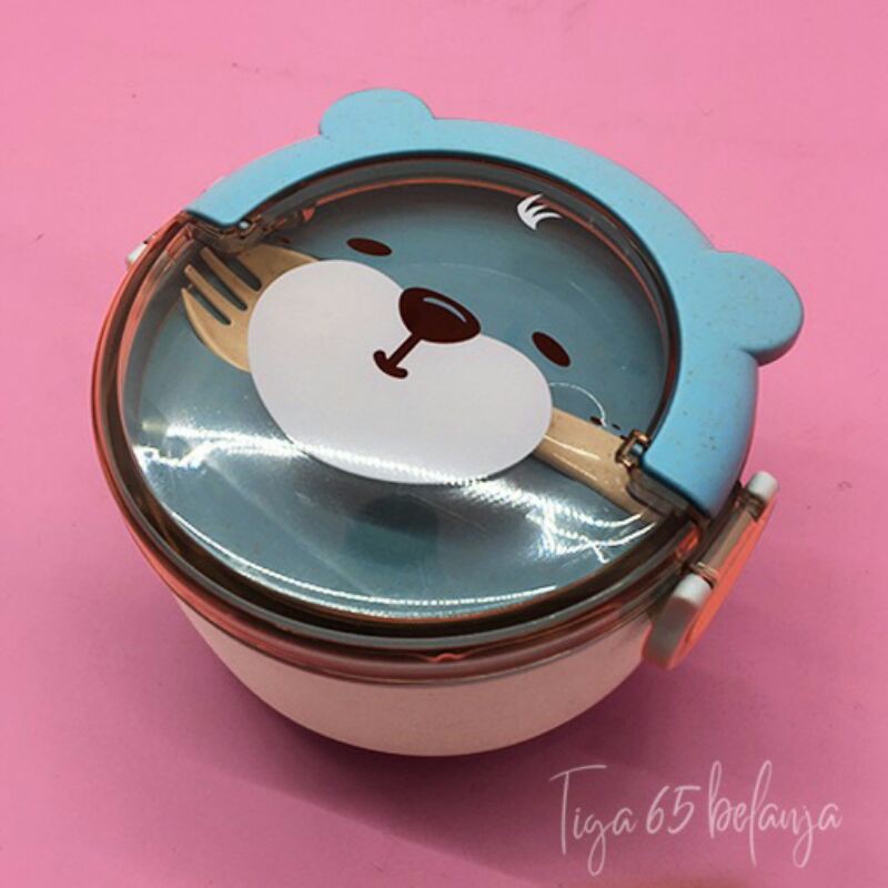 LUNCH BOX / Kotak Bekal / STAINLESS STEEL / Tempat Makan / Container / Lunch Box HJL-J3039B