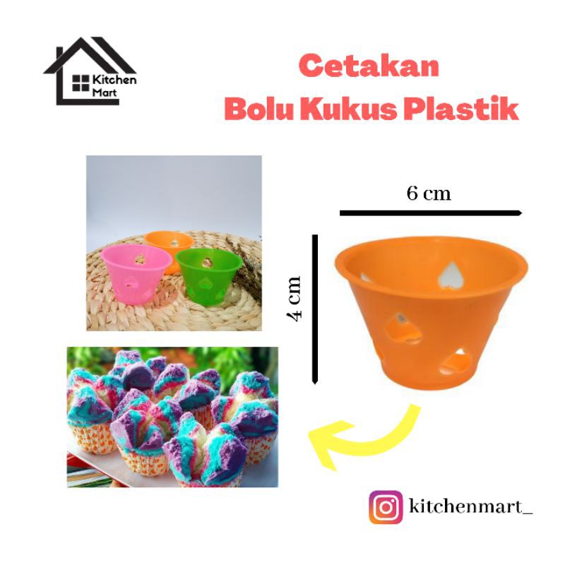 Cetakan Bolu Kukus Plastik Cetakan Kue Bolu