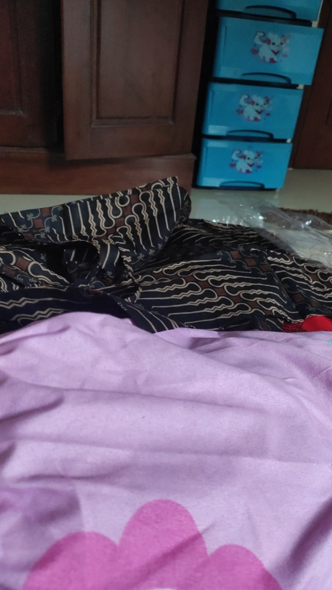 Nivana Batik Couple Keluarga Atasan Batik Pria Wanita Motif Manggar