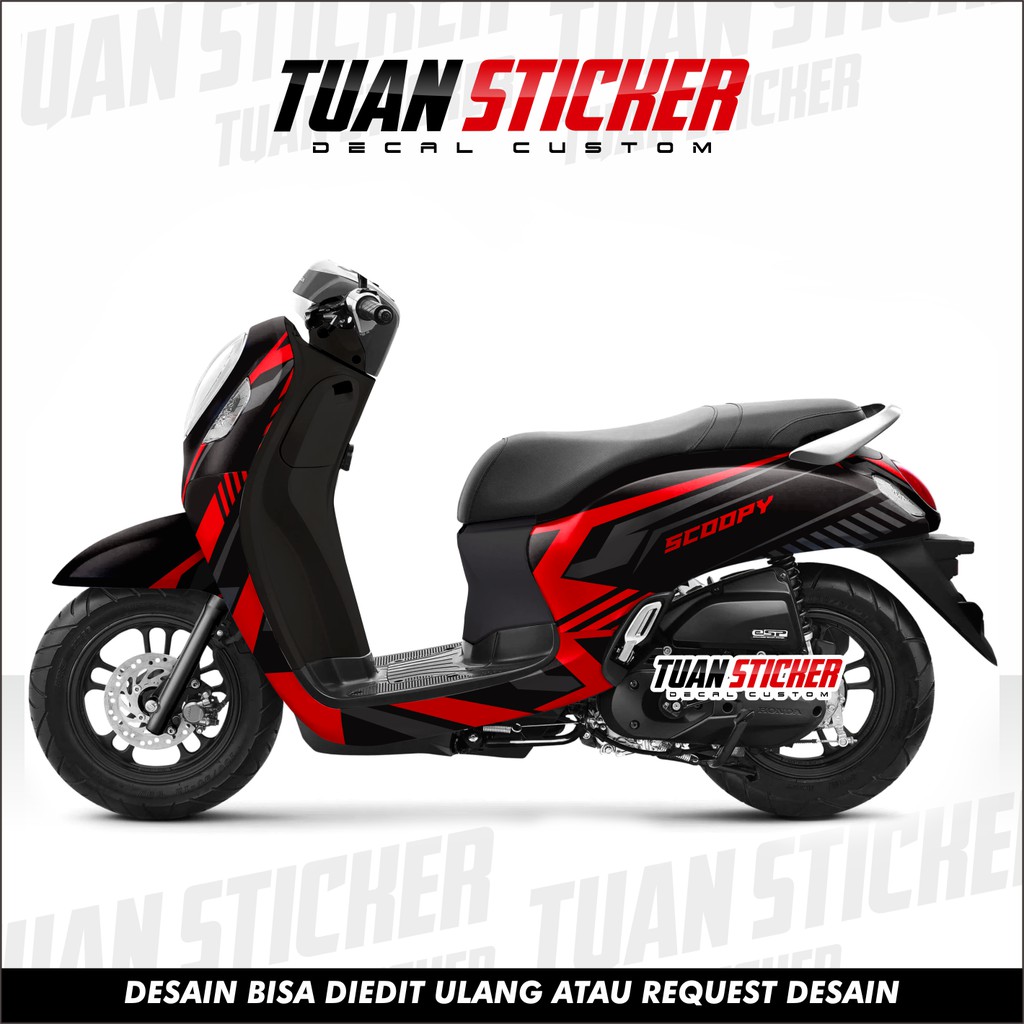 Sticker Striping Decal Scoopy 2021, sticker scoopy 2021, striping scoopy 2021 stiker scoopy 2021 ln