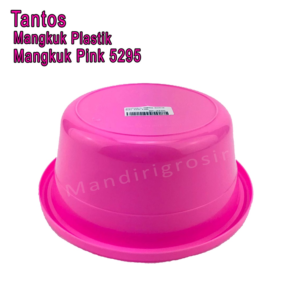 Mangkuk Plastik * Tantos * Mangkuk * 5292 Pink