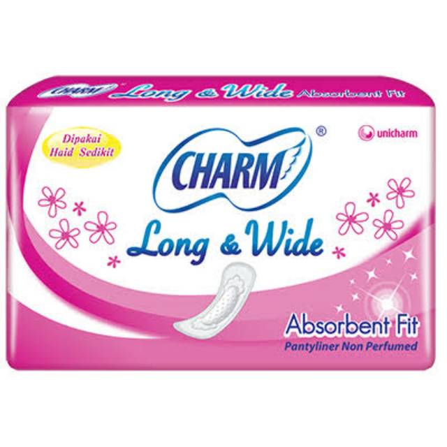 Pembalut Pantyliner Charm isi 50 pads
