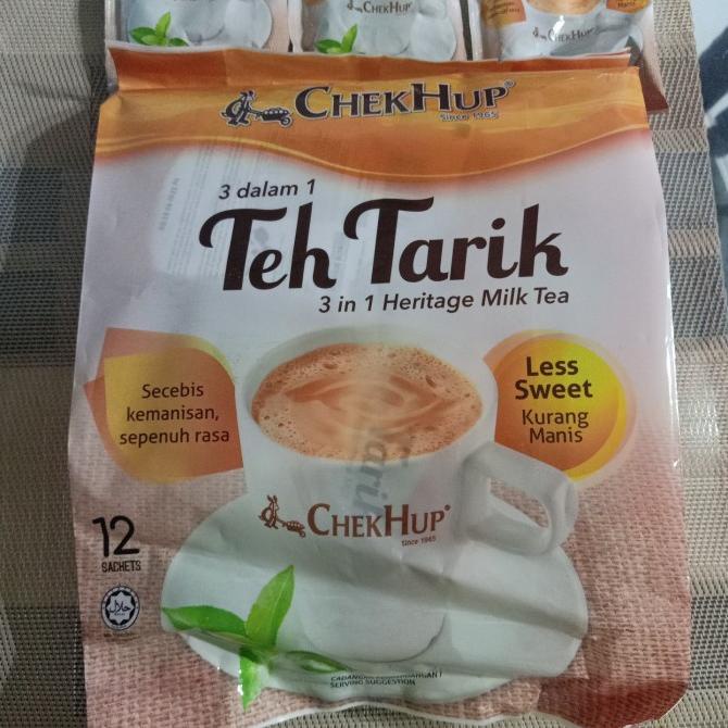 

[[COD]] chek hup teh tarik malaysia less sweet kurang manis