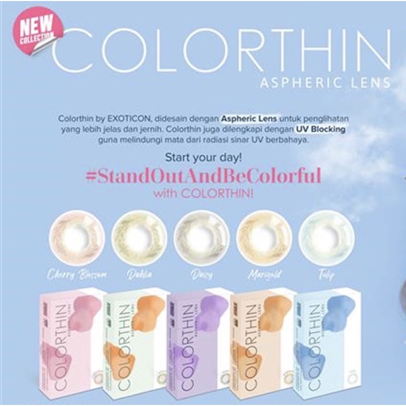 Softlens Colorthin by Exoticon NORMAL ONLY dia 14,5mm