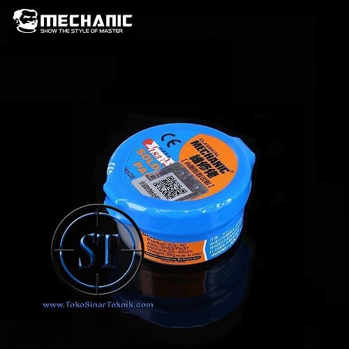 Timah Cair / Solder Paste PAsta Mechanic Import 30 Gr MCN-300 Untuk Mencetak IC SMD