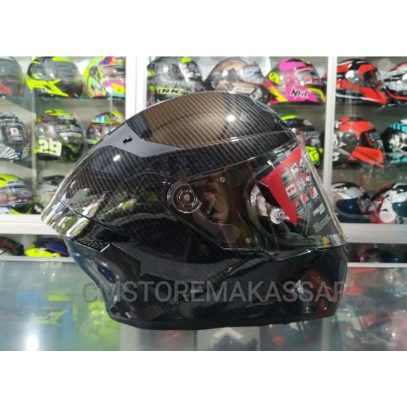 Helm KYT TT Course Carbon Black Glossy Full Face Very Limited Edition