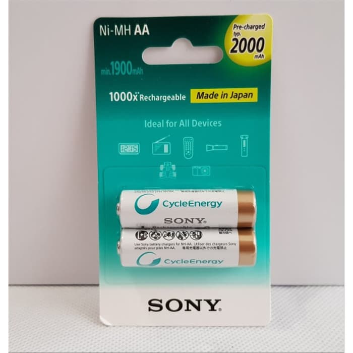 BEST QUALITY BATTERY SONY AA 1900MAH ORIGINAL