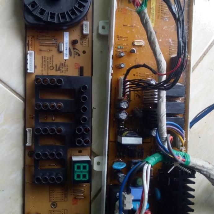 AVRIL - modul power dan modul display mesin cuci samsung type WW70J3283KW