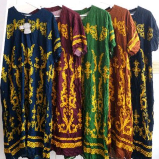 Daster Jumbo Kenanga Emas Daster Murah Batik Pekalongan Daster Terbaru 2020 Murah Kekinian