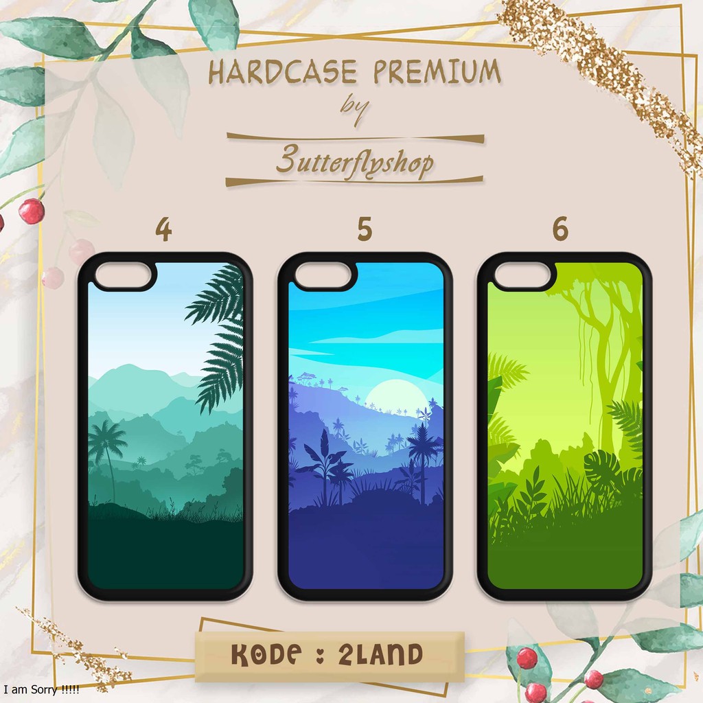 HARDCASE Mountain Panorama view beauty case Oppo Vivo Realme Redmi Xiaomi Samsung Iphone