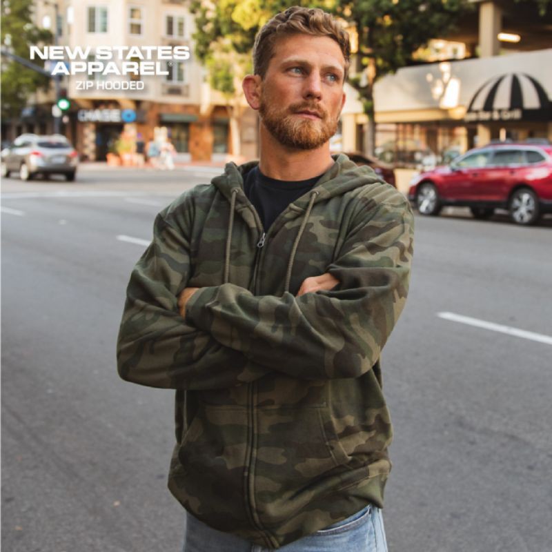 Jaket Polos Zipper Hoodie NSA 9600