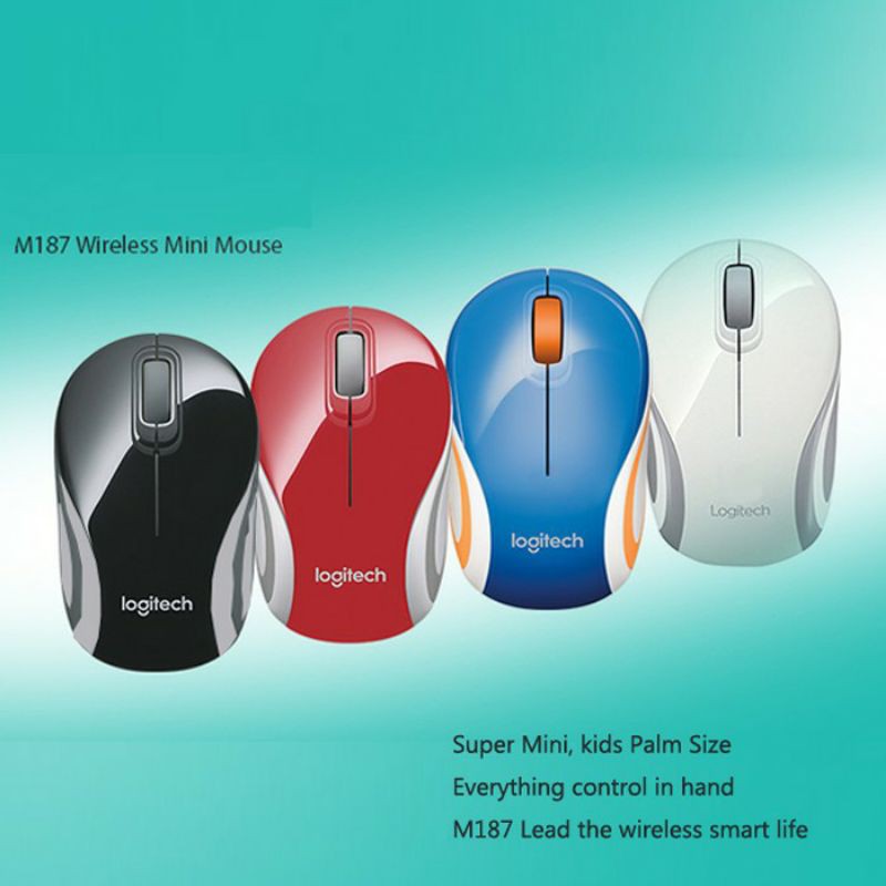 Mouse Wireless Logitech M187 Logitech Mouse Wireless M187 New Original garansi Resmi