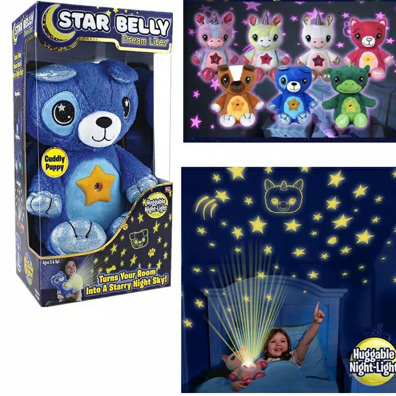 family games COD BONEKA STAR BELLY lampu proyektor langit bintang anak