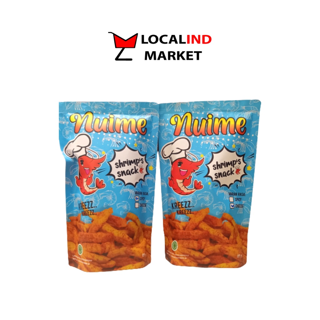 Jual Nuime Snack Udang Krezz / Cemilan Udang Asli Bandung / Kerupuk ...