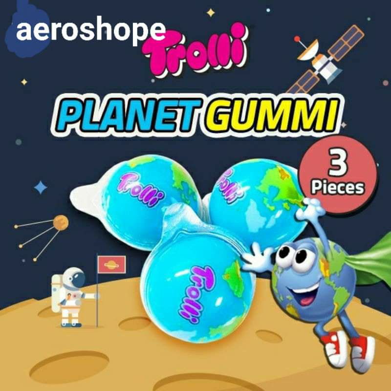 

Trolli planet gummi jelly
