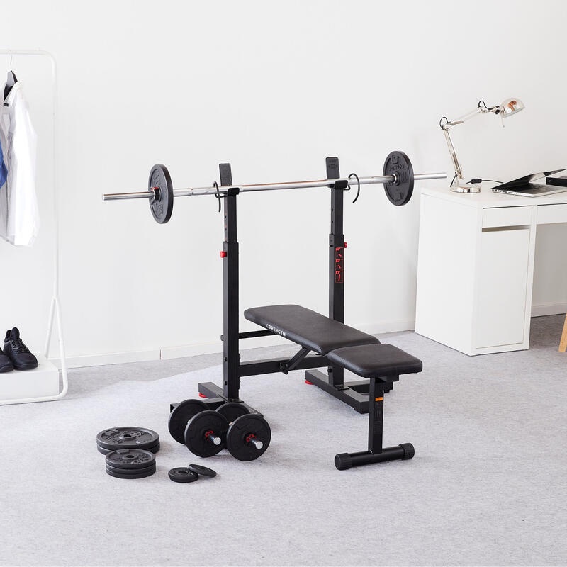 DOMYOS - FOLDABLE BENCH PRESS / INCLINE BENCH / BENCH