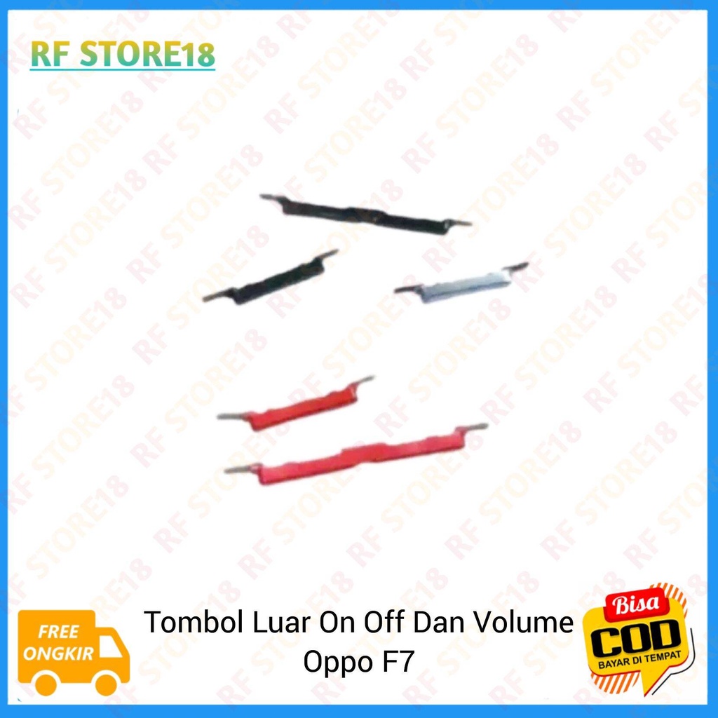 Tombol Power On Off Dan Volume Oppo F7 F 7 / Tombol Pernik Luar Oppo F7