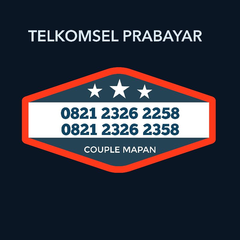 NOMOR CANTIK Simpati 4G Couple 5858