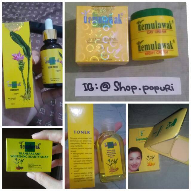 Paket Lengkap Temulawak Wajah ORIGINAL !!!