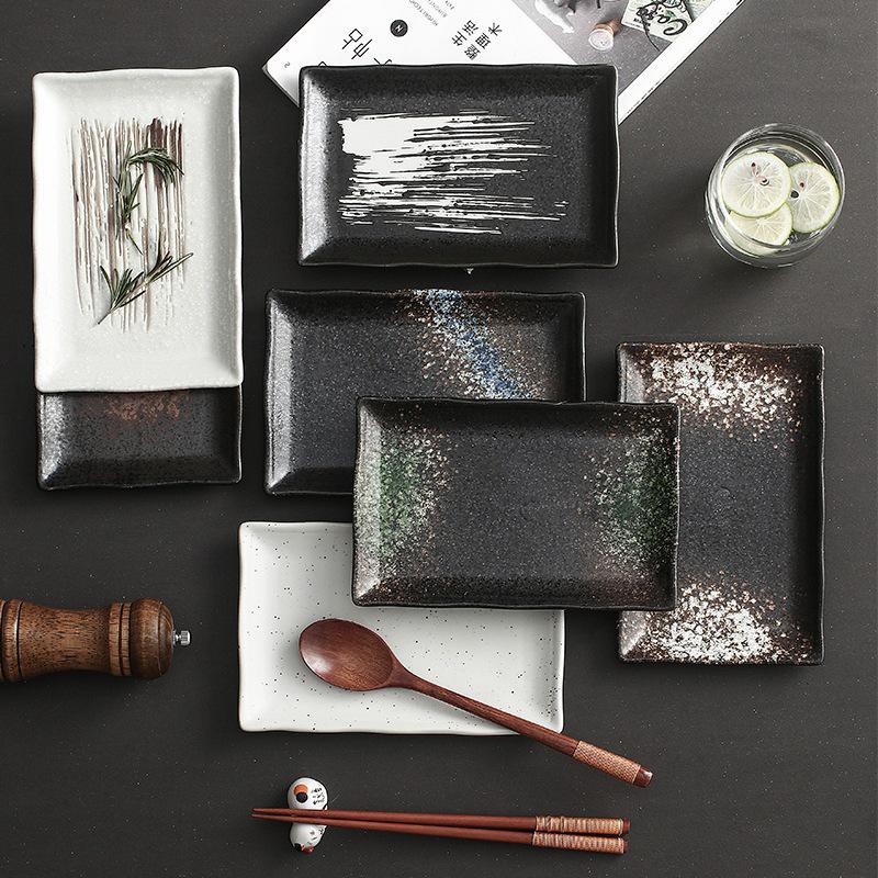 JUPITER SUSHI PLATE 20 X 13 / PIRING SUSHI / PIRING JEPANG / PIRING JAPANESE KERAMIK