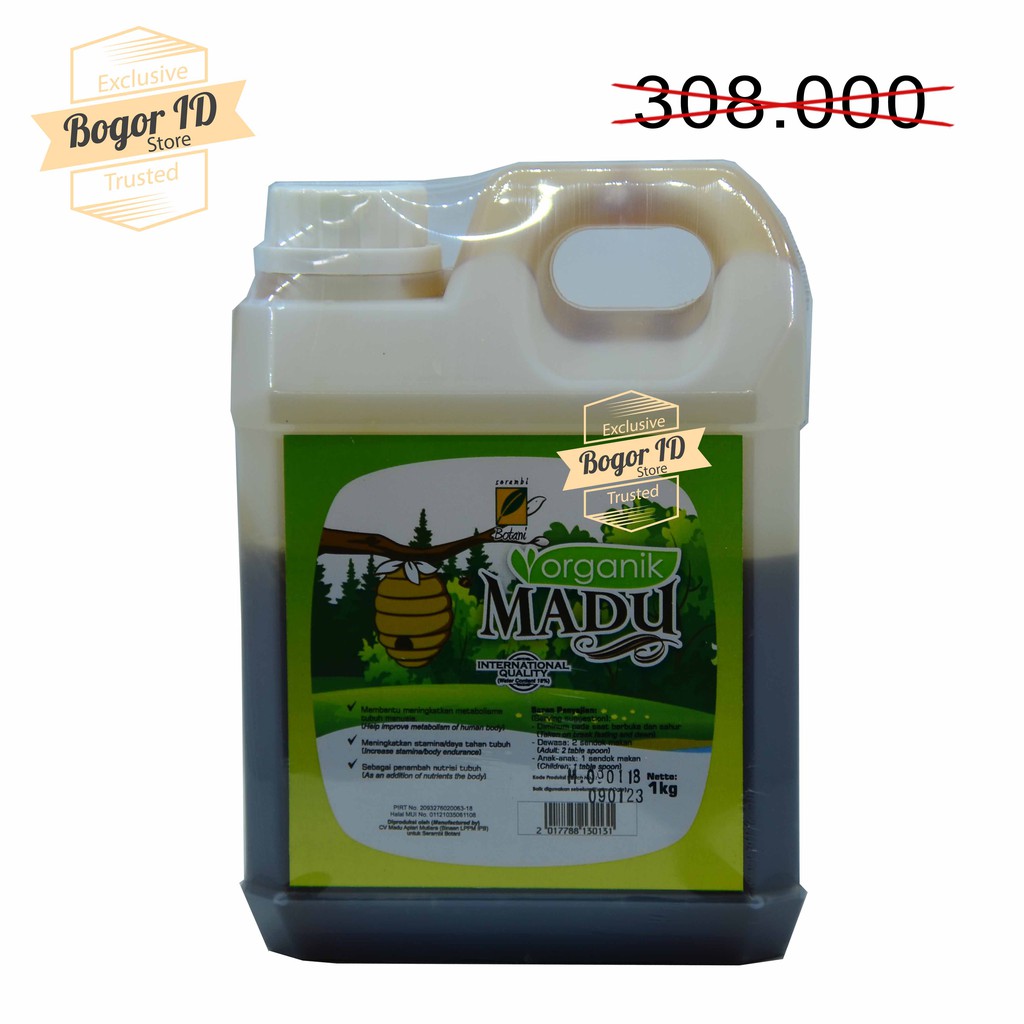 

MADU ORGANIK 1kg MADU HUTAN ANEKA BUNGA