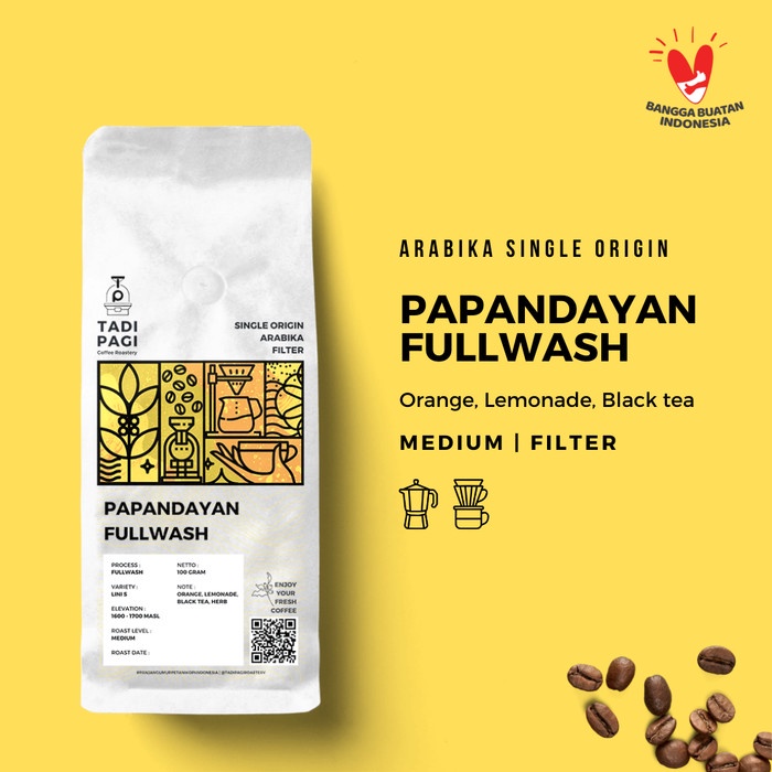 

Tadi Pagi Coffee Roastery Arabika Garut Papandayan Biji Kopi 1 Kg