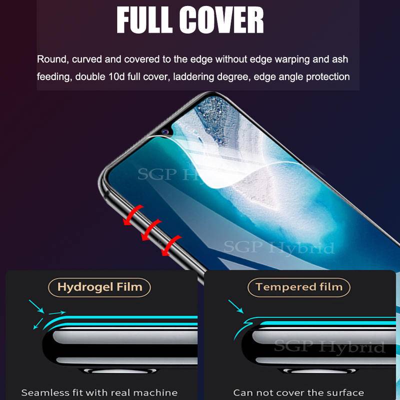 3pcs Film Hydrogel Pelindung Layar Depan Full Cover Untuk Vivo V20 V20 Pro Se V20Pro V20Se