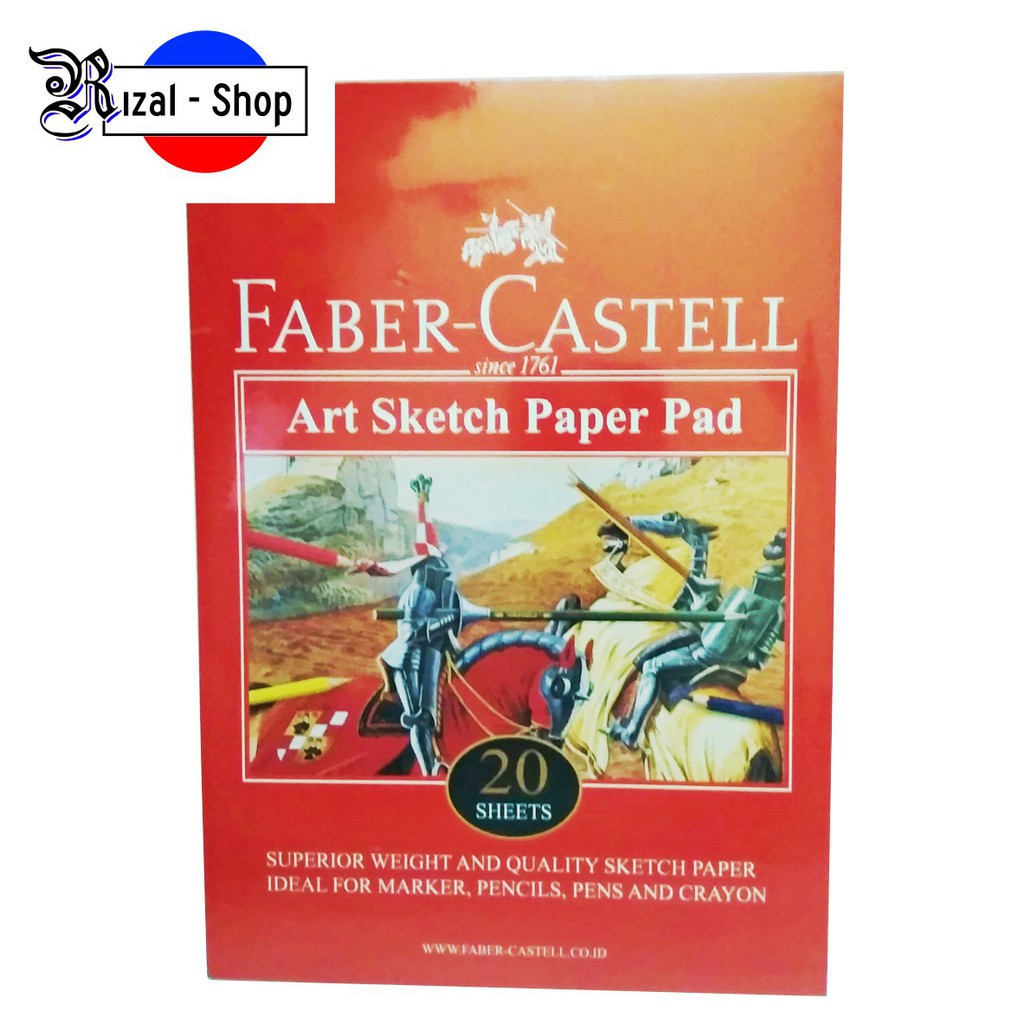 

Sketchbook A5 Faber Castell - Art Sketch Paper Pad / Buku Sketsa