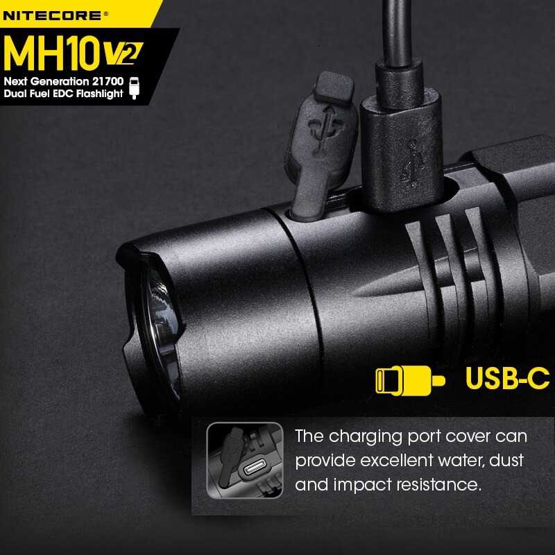 IDN TOOLS - NITECORE MH10 V2 Senter CREE XP L2 V6 LED 1200 Lumens