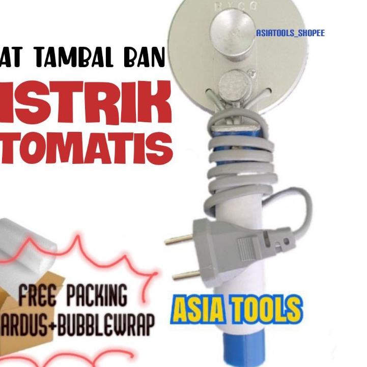 (MENARIK) Pemanas Alat Tambal Ban Listrik OTOMATIS ORI RICO / HOT PRESS / Alat Tambal Ban ELEKTRIK