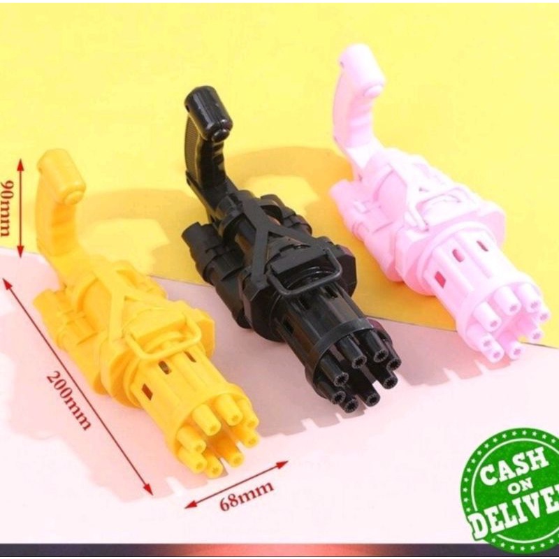 Mainan Anak Tembak Gelembung BUBBLE GUN SH 676/Electrik Bubble Machine