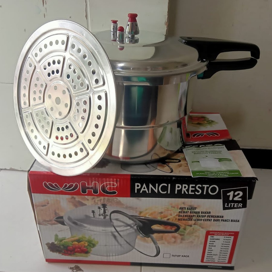 Panci Presto HC 12 Liter / Panci HC 8 Liter / Panci Presto HC 12 Liter / Panci Presto Happy Call