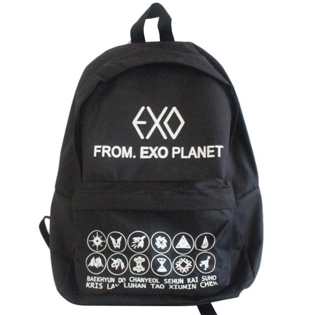 Tas exo planet kpop ransel backpack tas sekolah pria wanita