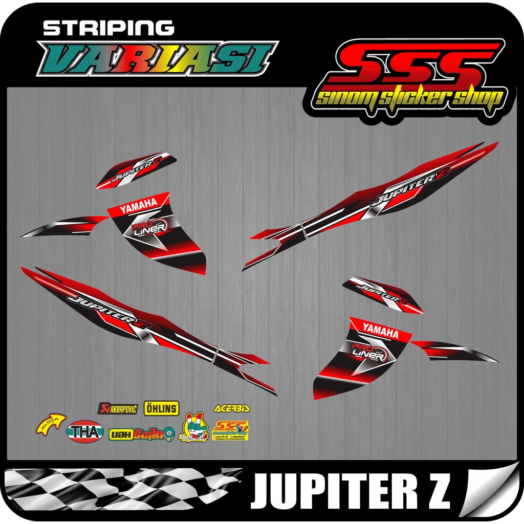 Decal Striping Jupiter Z/Burhan Motif Road Race 02